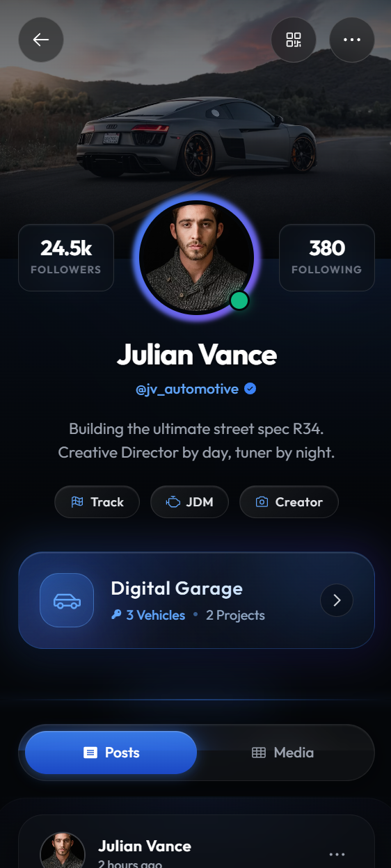 Your profile